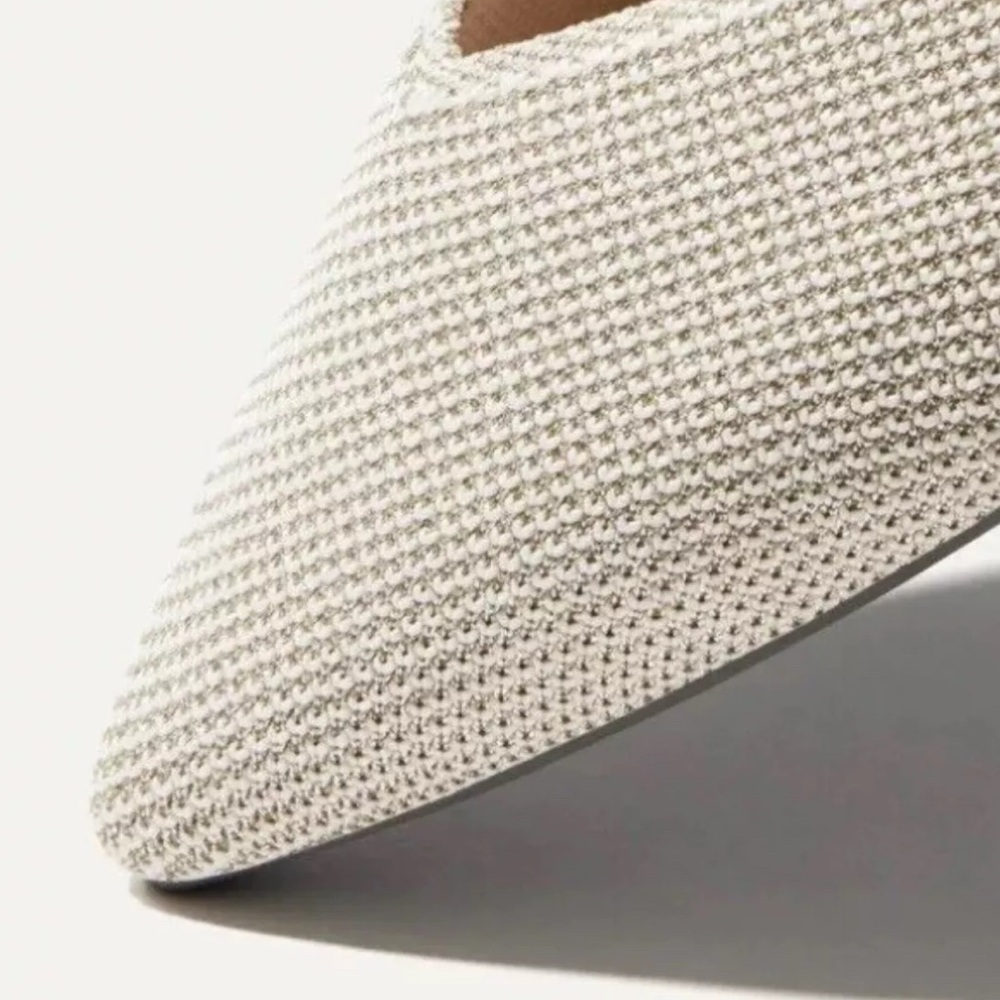 Rothy’s Women’s The Point II Flat Size 8 In Diamond Twill - MSRP $159